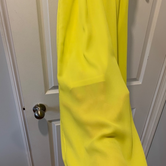 Yellow chartreuse maxi dress - Picture 6 of 6